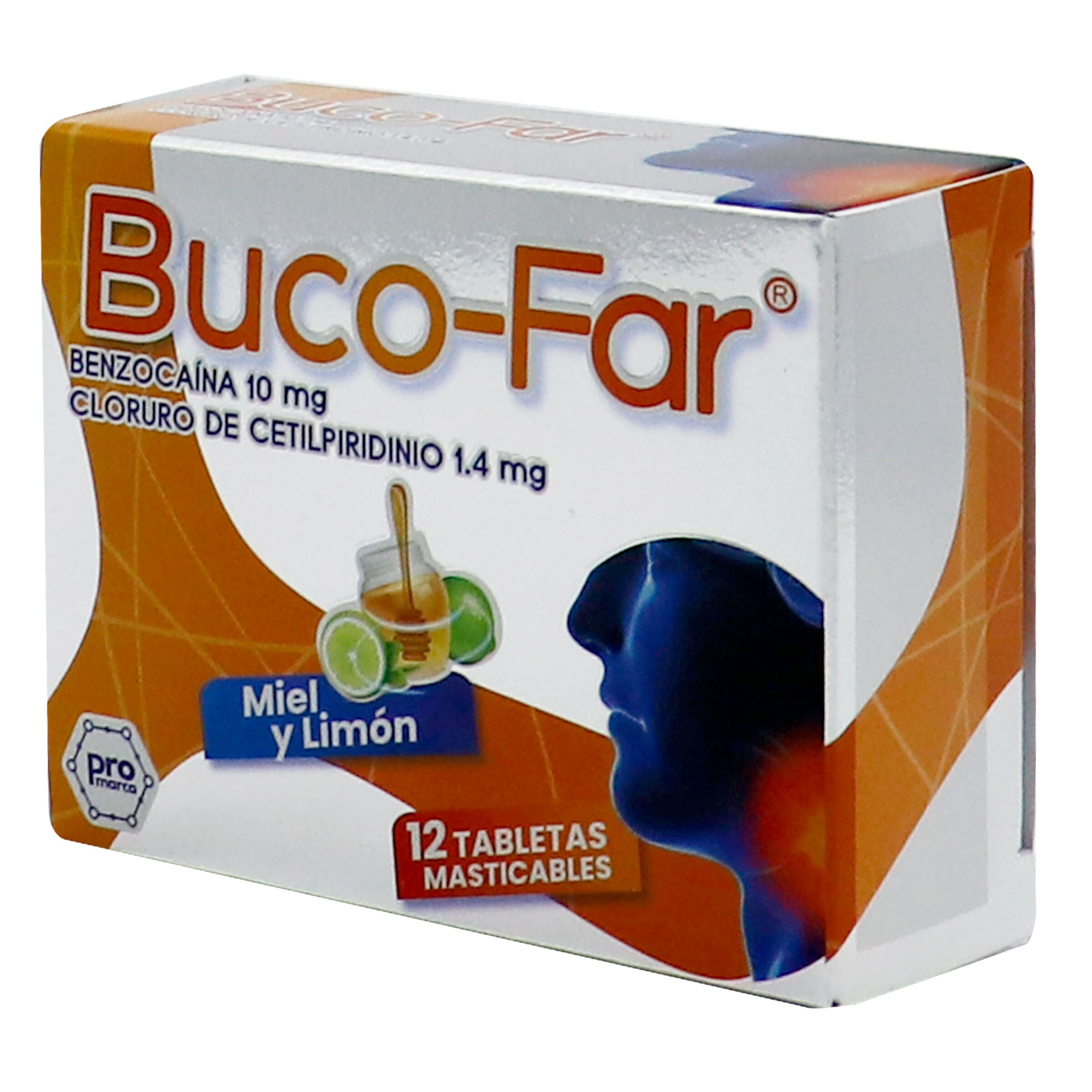 BUCOFAR MIEL LIMÓN TABLETAS MASTICABLES - Imagen 2