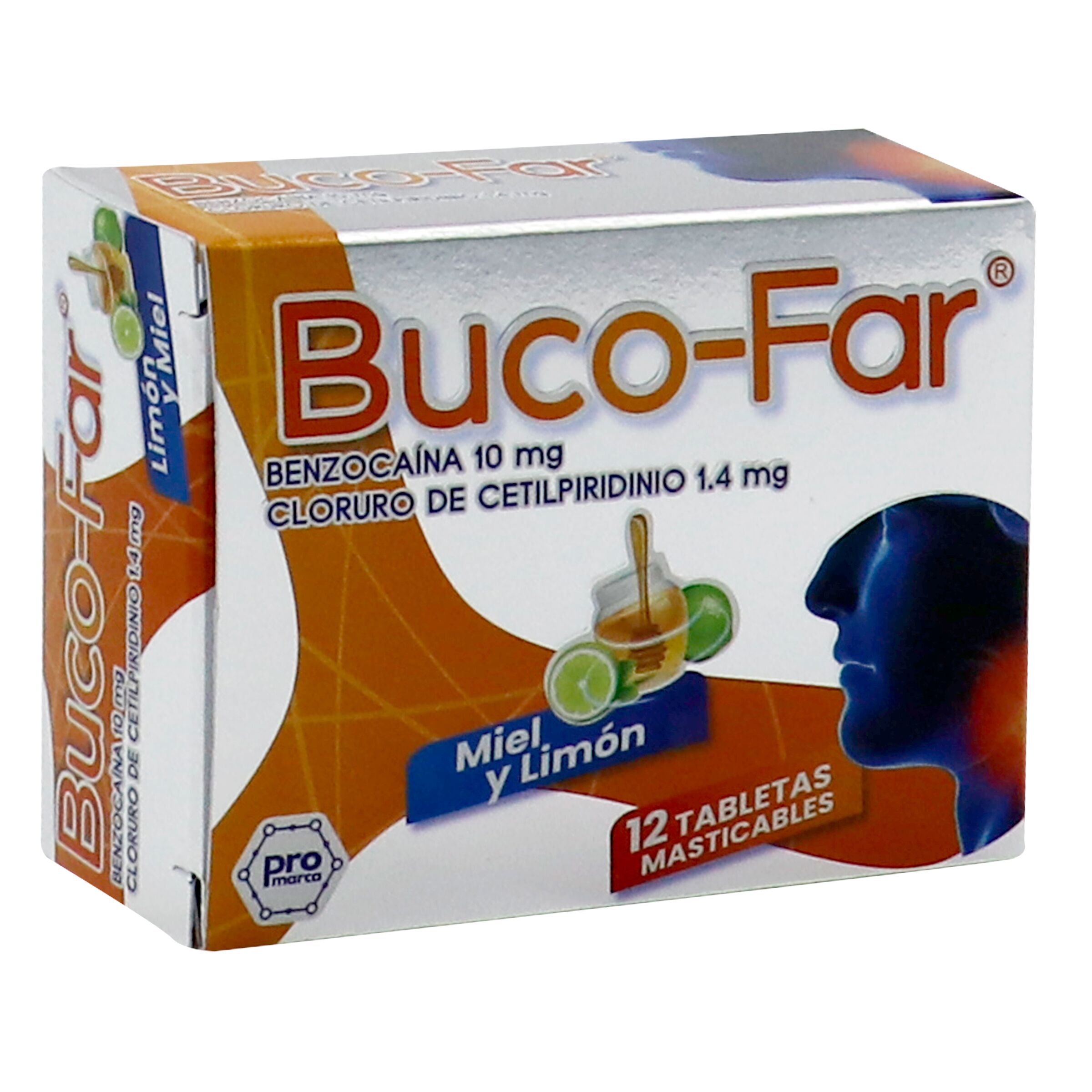 BUCOFAR MIEL LIMÓN TABLETAS MASTICABLES - Imagen 3