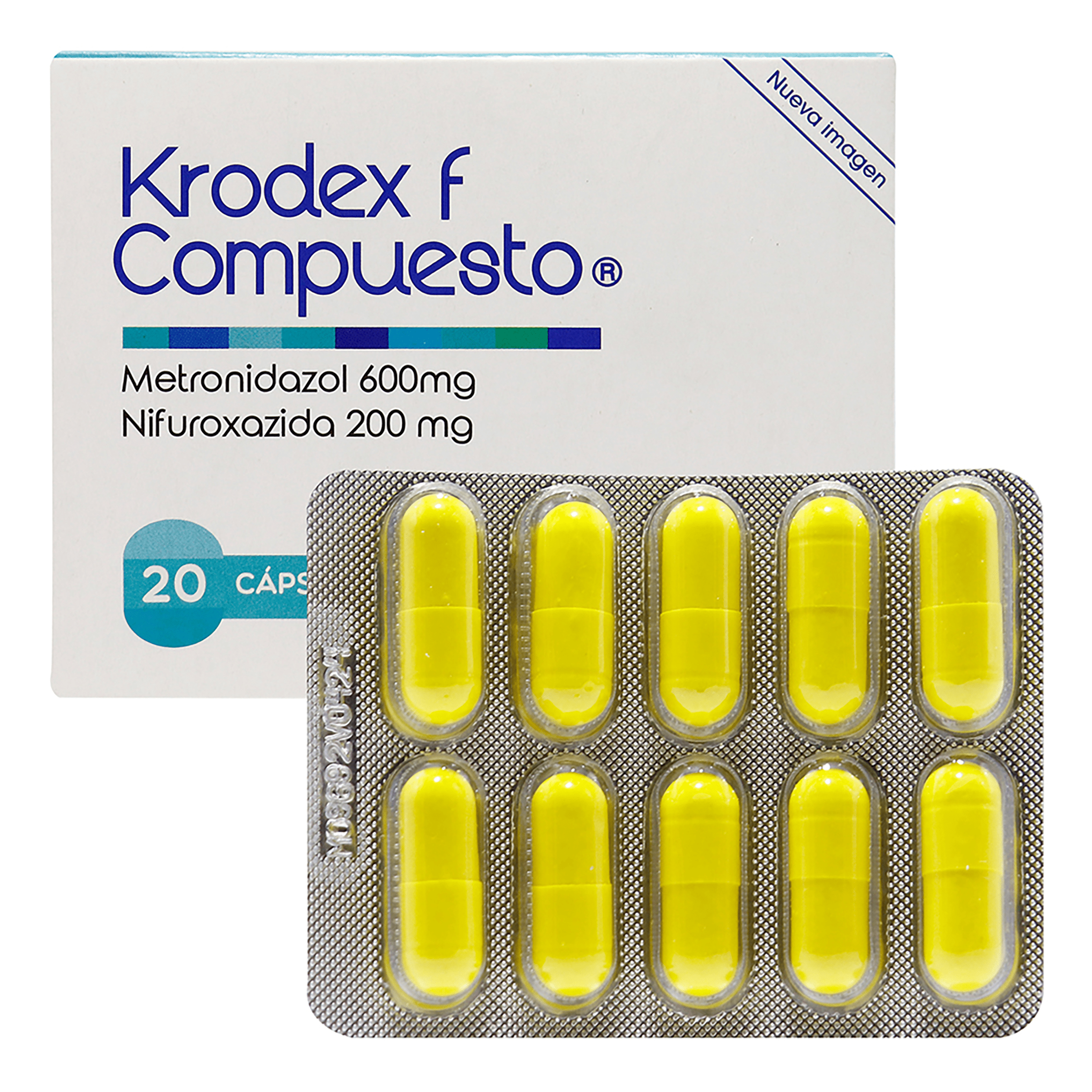 KRODEX F COMPUESTO CÁPSULAS - Imagen 3
