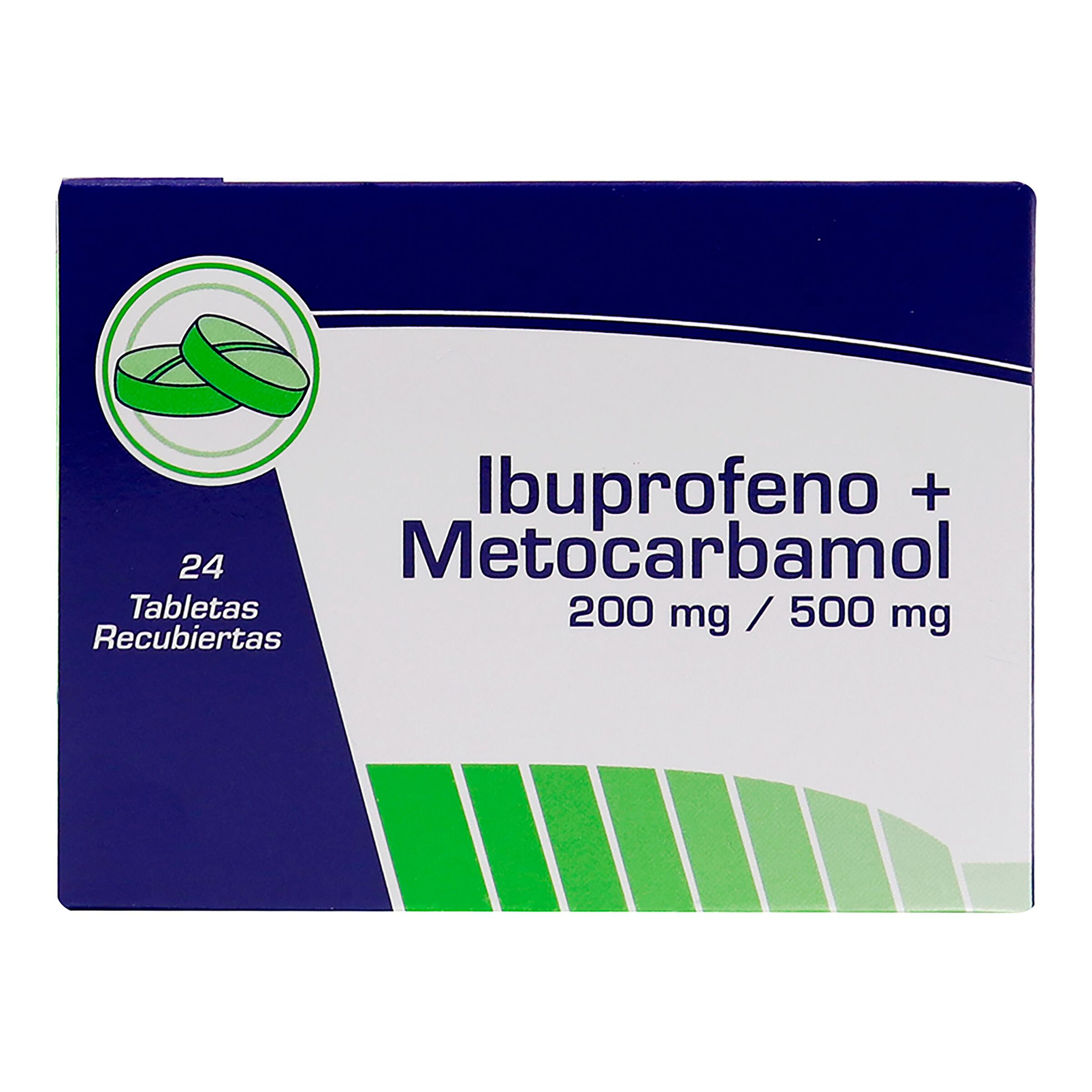 IBUPROFENO+METOCARBAMOL 200mg/500mg TABLETAS