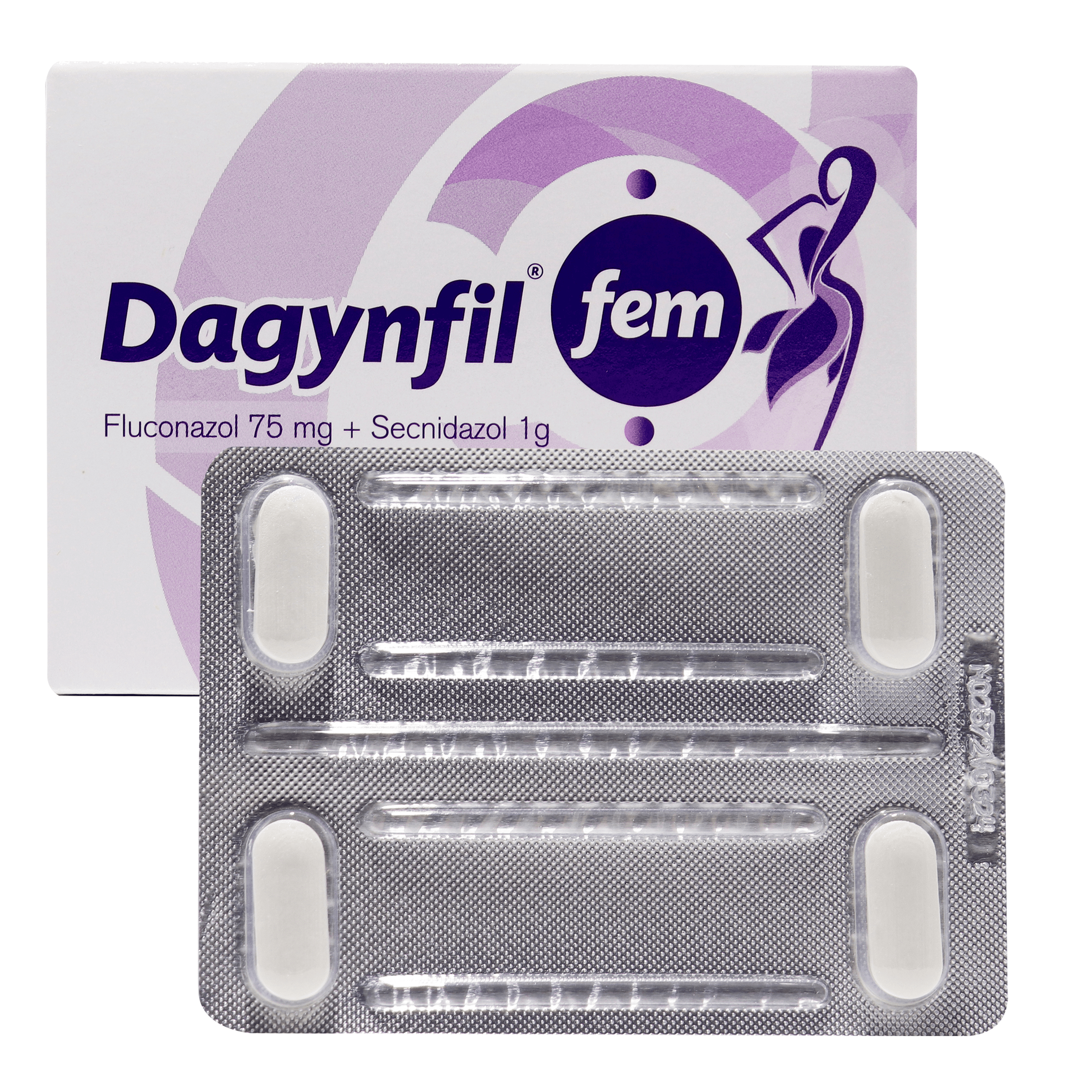 DAGYNFIL FEM X 4 TABLETAS RECUBIERTAS - Imagen 2