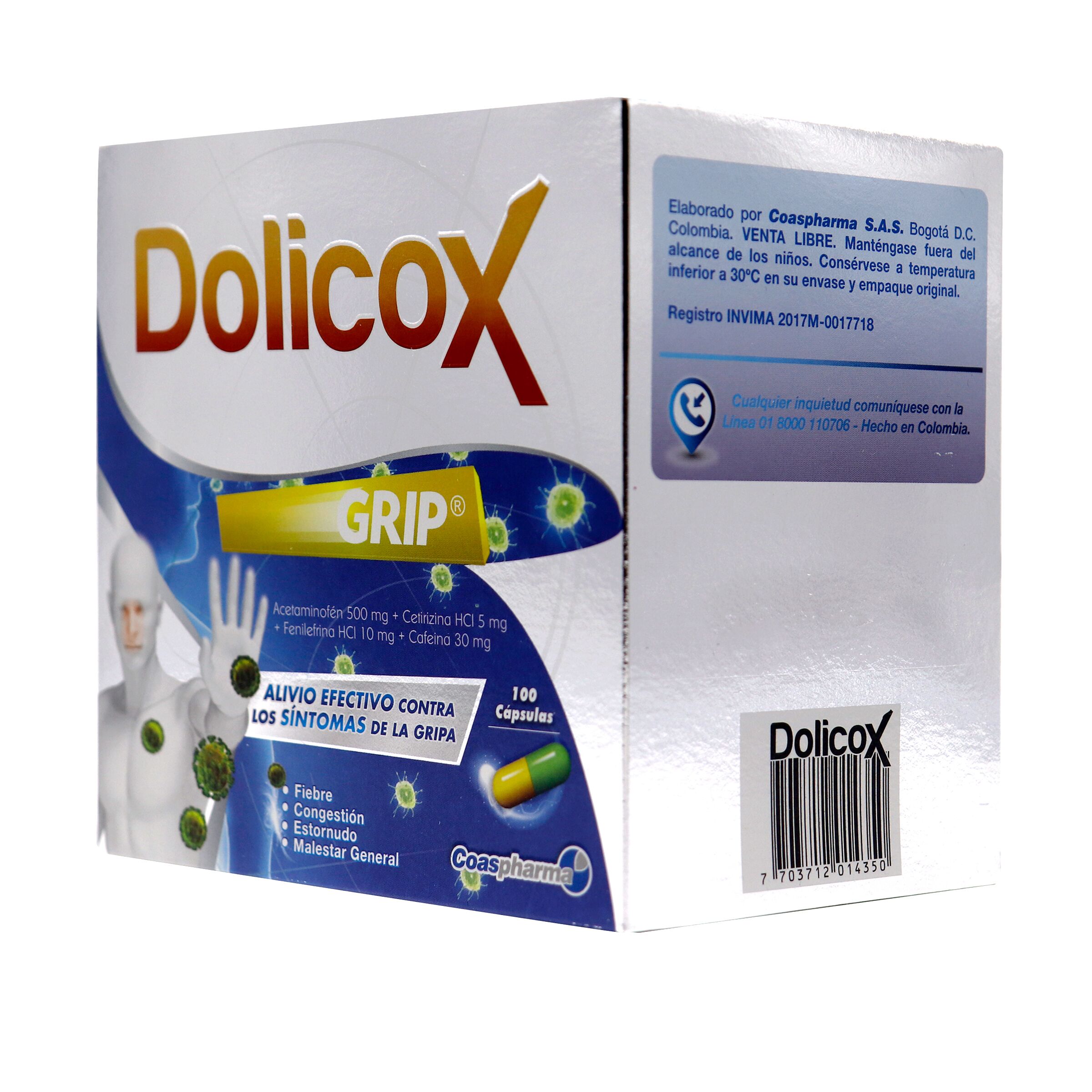 DOLICOX GRIP CÁPSULAS - Imagen 4