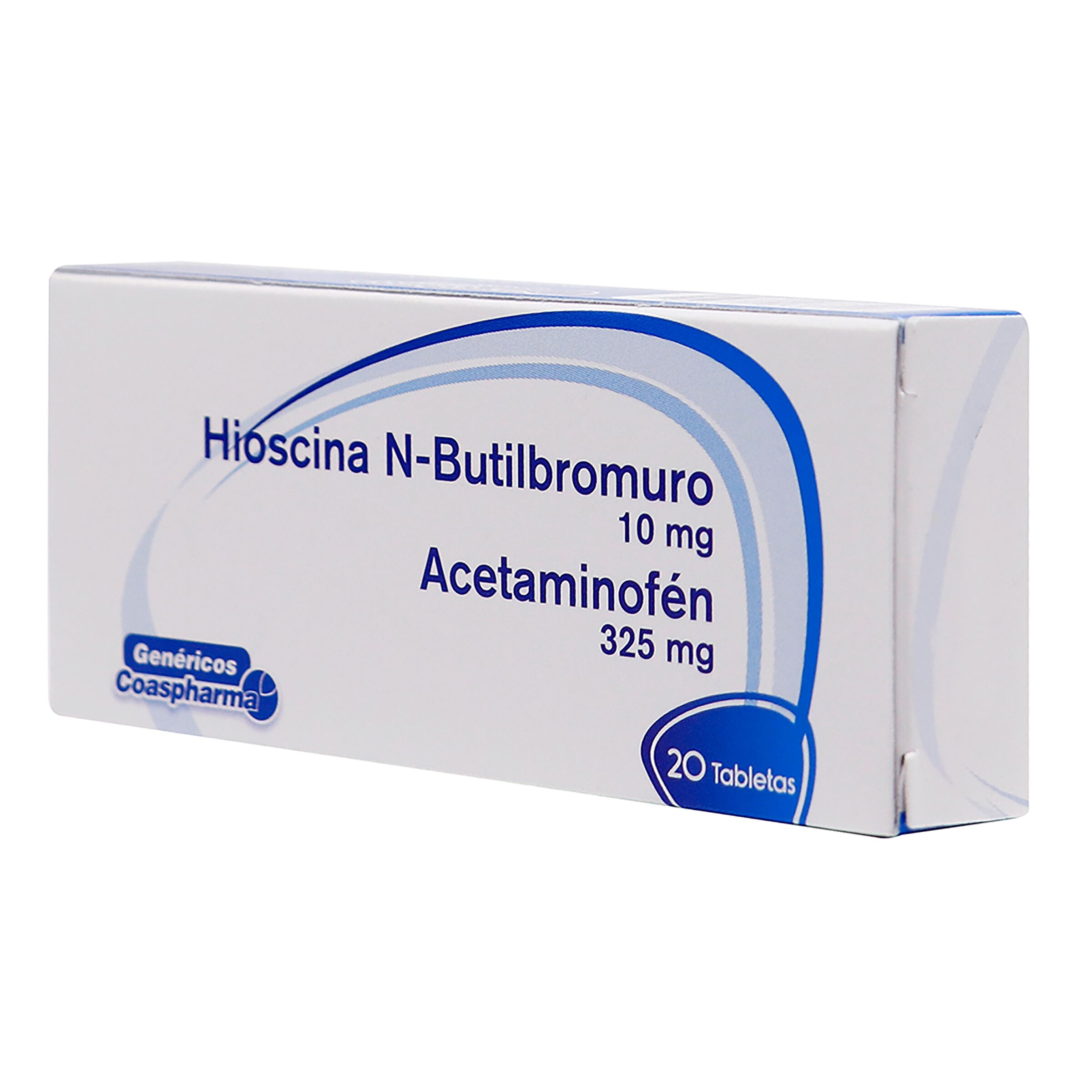 HIOSCINA N-BUTILBROMURO 10 mg+ACETAMINOFÉN 325 mg TABLETAS - Imagen 2