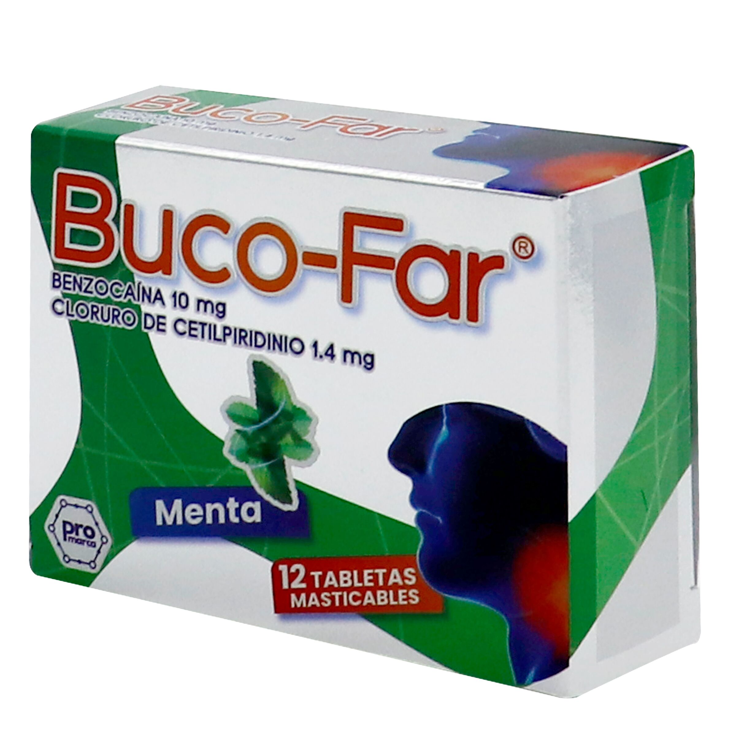 BUCOFAR MENTA TABLETAS MASTICABLES - Imagen 3